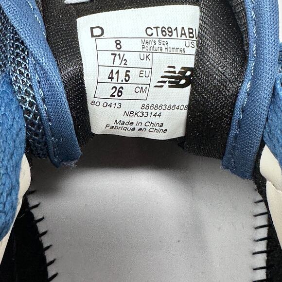 New Balance 691 Blue Red Sneakers size 8 - Picture 3 of 8